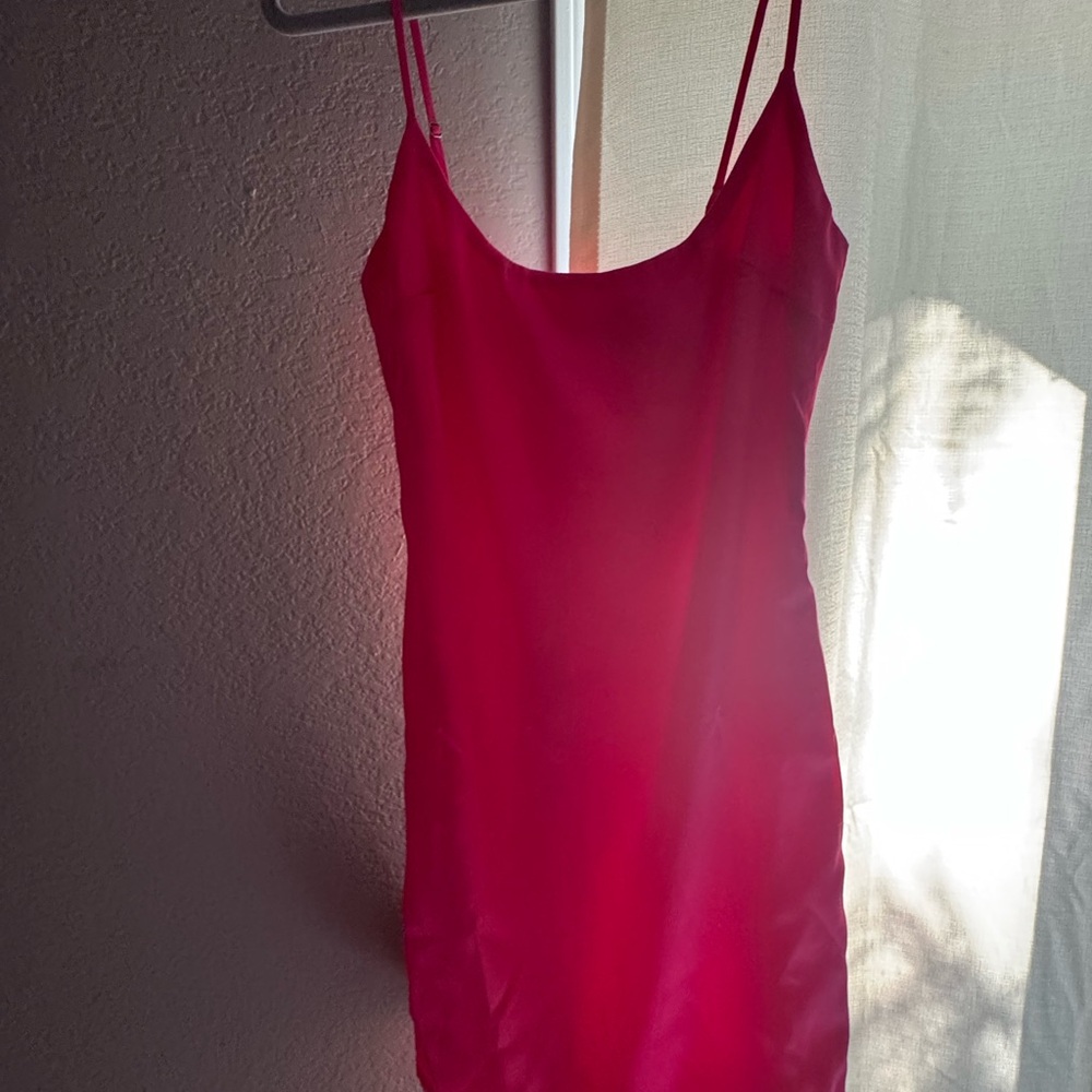 Oh Polly Pink Slip Dress